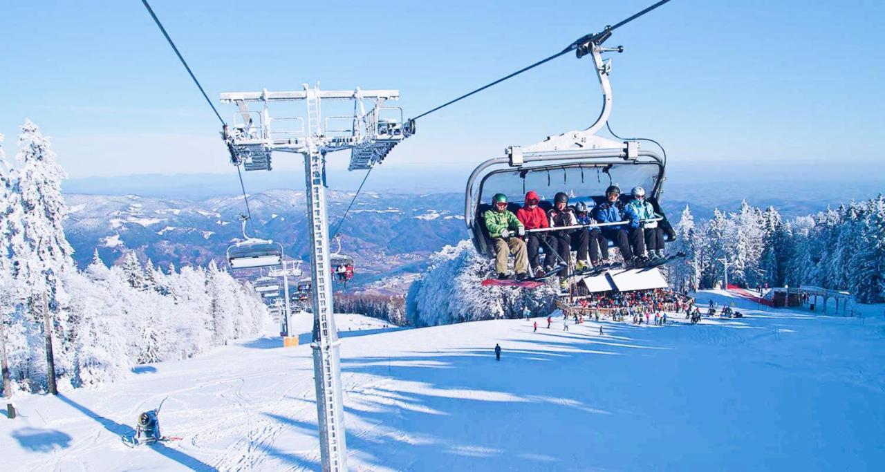 Pohorje Village Wellbeing Resort - Forest Apartments Videc Hočko Pohorje Zewnętrze zdjęcie